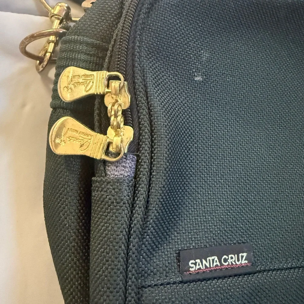 Santa Cruz Dark Green Travel Messenger Bag